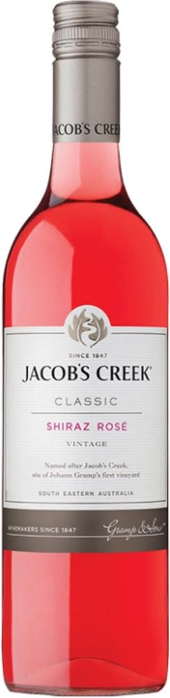 Jacob's Creek shiraz rosé "Avstralija" 0,75 l Akcija v trgovini E.Leclerc