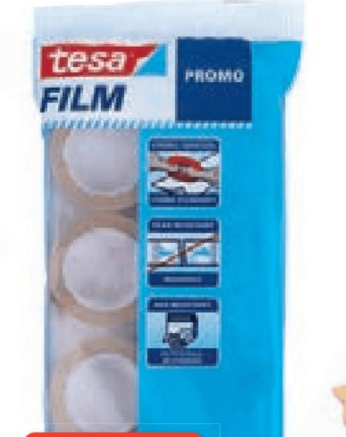 Lepilni trak 8 kosov TESA - Akcija v trgovini Hofer