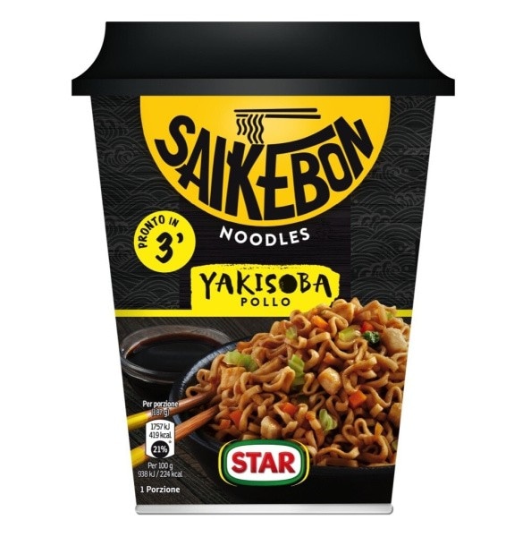 Izbrane testenine ali rezanci Yakisoba Saikebon 93 g - Akcija v trgovini Mercator