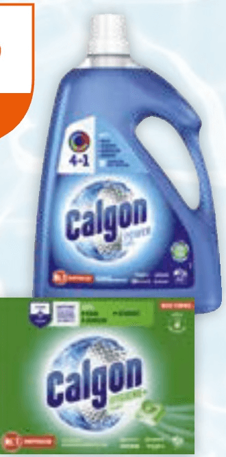 Calgon 4v1 1,300 g, 2,15 l ali 37-47 kosov - Akcija v trgovini Mueller