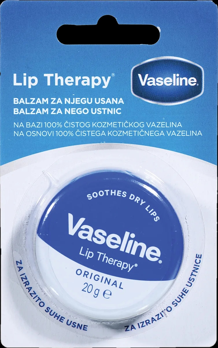 Balzam za ustnice Vaseline 20 g - Akcija v trgovini Jager