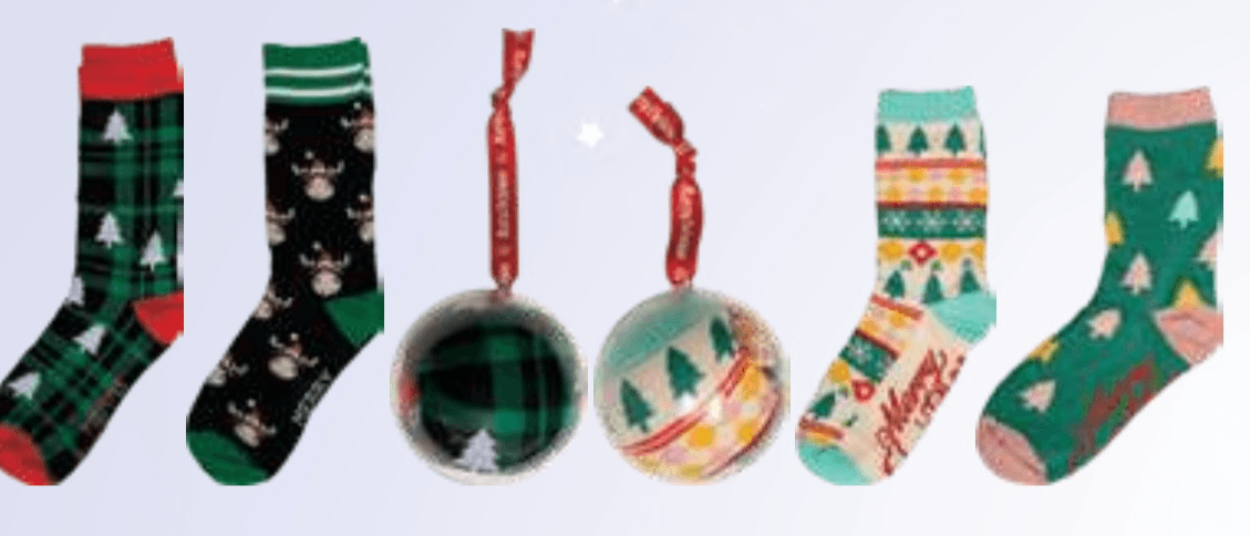 2X Ženske ali 2X Moške Nogavice v darilnem pakiranju - Akcija v trgovini E.Leclerc