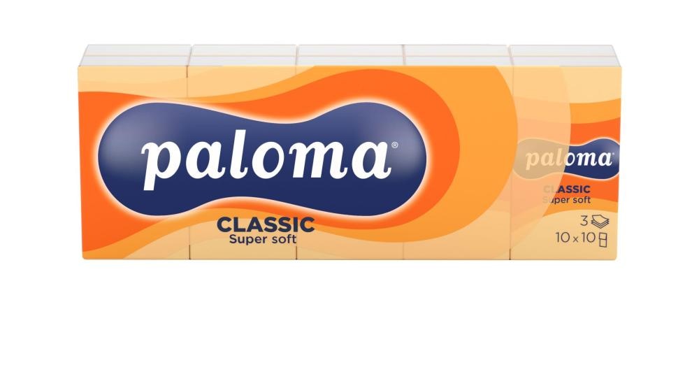 Papirnati žepni robčki Paloma Classic 10/1 - Akcija v trgovini E.Leclerc