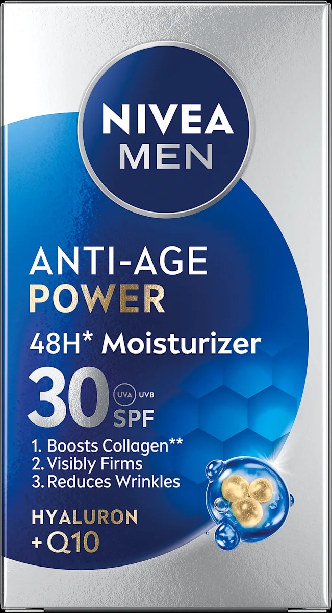 Nivea Men Anti-Age Power vlažilna krema za obraz 50 ml Akcija v trgovini Dm