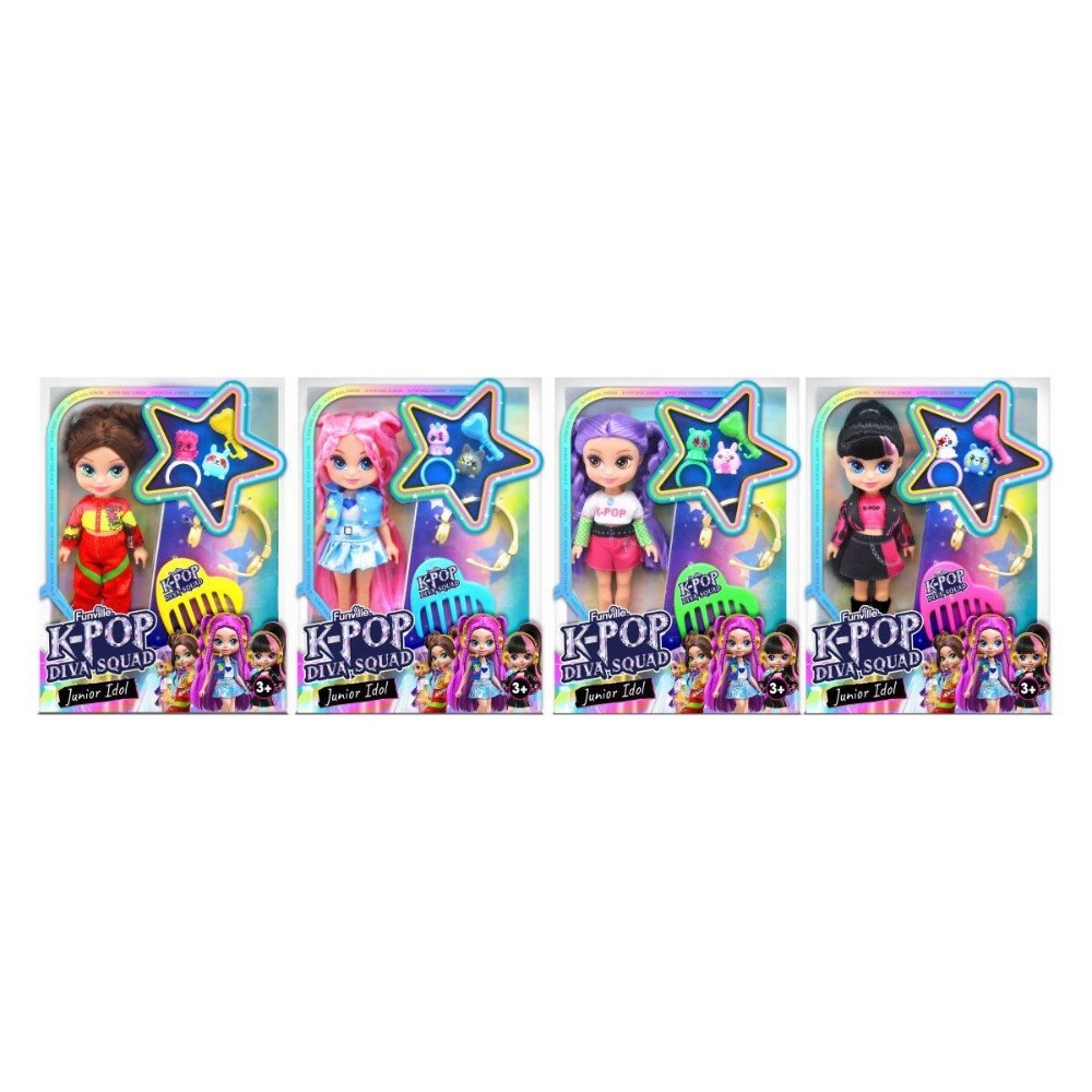K-Pop Diva Squad - Lutka 13 cm Akcija v trgovini Mueller