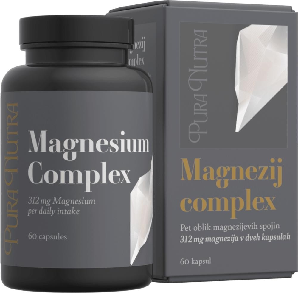Pura Nutra Magnezij Complex 60 kapsul Akcija v trgovini Dm