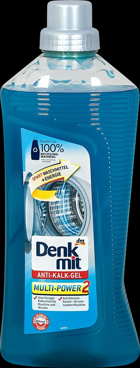 Denkmit Multi-Power 2 gel za odstranjevanje vodnega kamna 1 l - Akcija v trgovini Dm