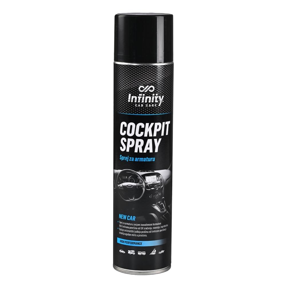 Infinity Sprej za armaturno ploščo 600 ml - Akcija v trgovini E.Leclerc