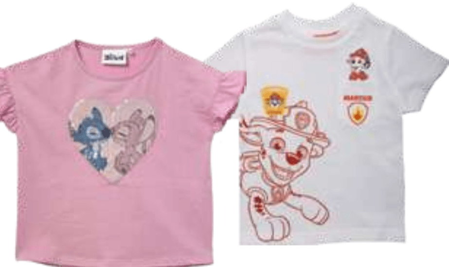 Deška ali dekliška majica STITCH! PATROL - Akcija v trgovini E.Leclerc