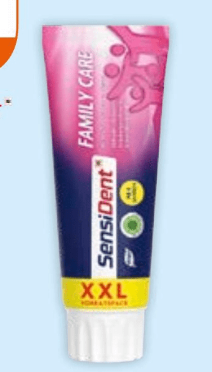 SensiDent zobna krema Family Care 250 ml - Akcija u trgovini Mueller