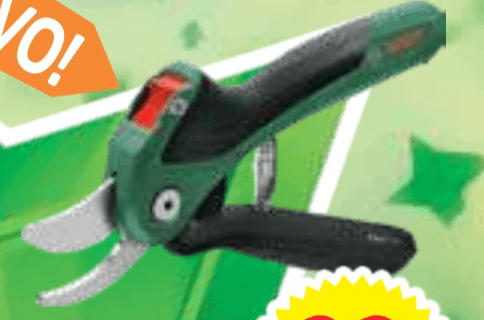 Bosch Akumulatorske škarje za obrezovanje - Akcija v trgovini E.Leclerc