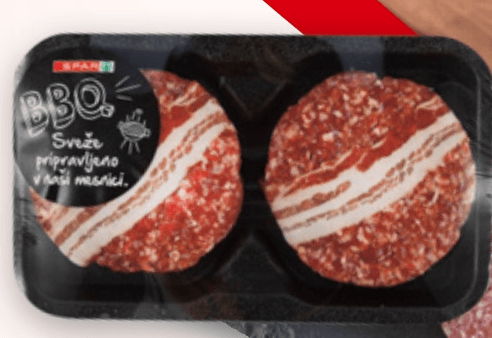 Goveji burger Red Angus 1 kg SPAR - Akcija v trgovini Spar