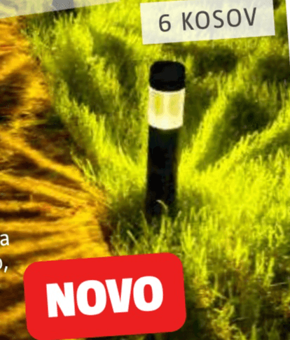 Komplet solarnih LED svetilk 'Mini' 6 KOSOV sunfun - Akcija v trgovini Bauhaus