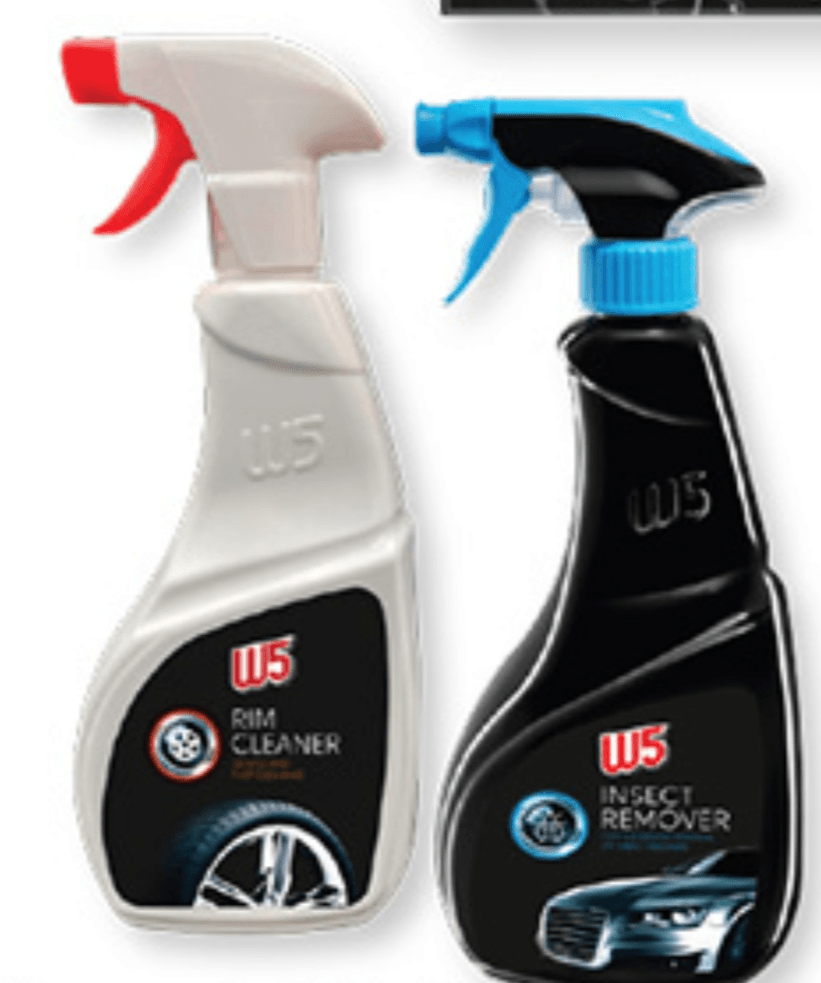 W5 Čistilo za platišča/odstranjevanje mrčesa 750 ml - Akcija u trgovini Lidl