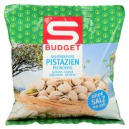 Pistacija 200 g S Budget - Akcija v trgovini Spar