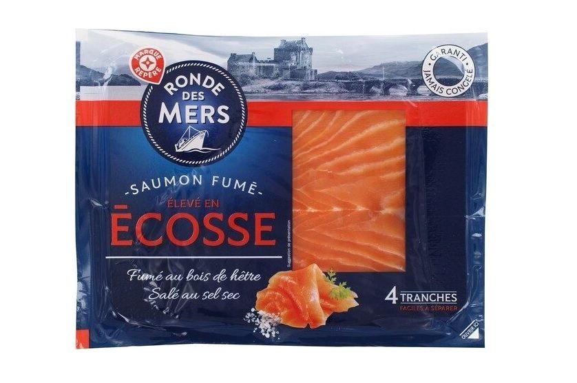 Ronde des Mers Dimljen pacifiški losos 120 g - Akcija v trgovini E.Leclerc