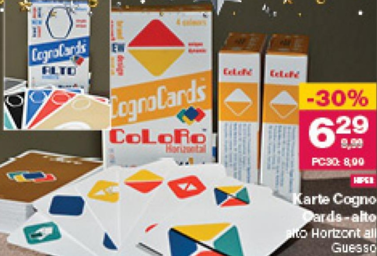 Karte Cogno Cards CognoCards - Akcija v trgovini Mercator