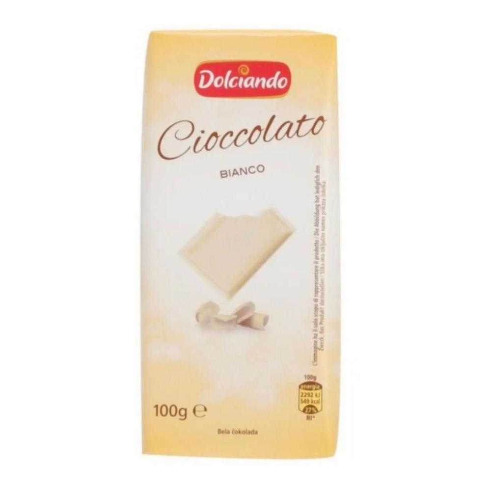 Bela čokolada Dolciando 100 g - Akcija v trgovini Eurospin