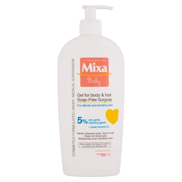 Gel za prhanje ali kopanje 400 ml Mixa Baby - Akcija v trgovini Spar