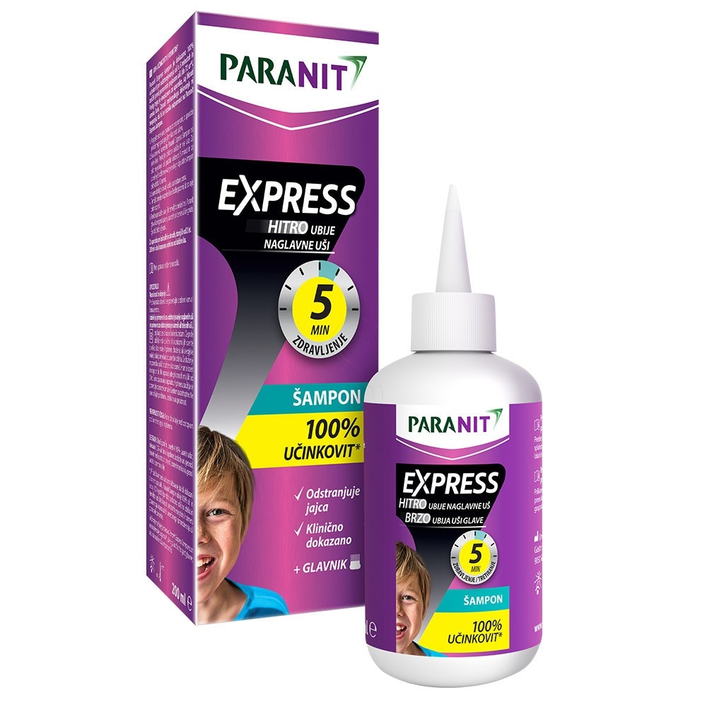 Paranit šampon za odstranjevanje uši in gnid 200 ml Akcija v trgovini Tuš