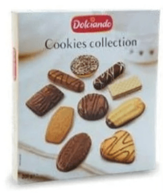 Dolciando Mešani keksi v škatli 200 g - Akcija v trgovini Eurospin