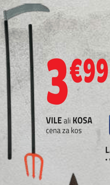 Vile ali Kosa - Akcija v trgovini E.Leclerc