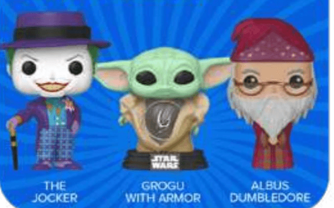Funko figure Akcija v trgovini E.Leclerc