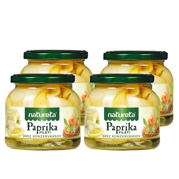 Paprika fileti Natureta 4 x 530 g Akcija v trgovini Mercator
