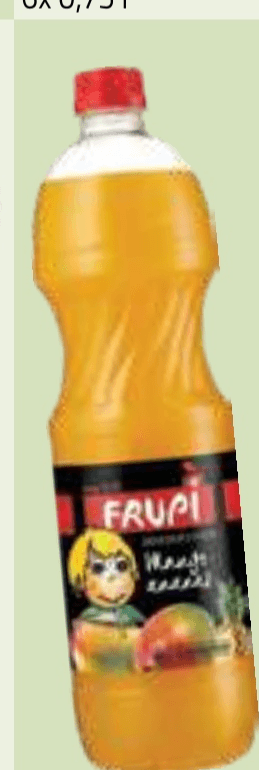 Sadni sirup Frupi 1 l - Akcija v trgovini E.Leclerc