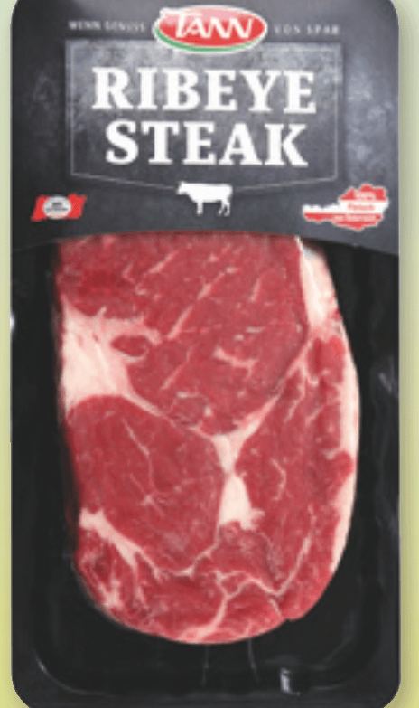 Ribeye Steak 1 kg Tann - Akcija v trgovini Spar