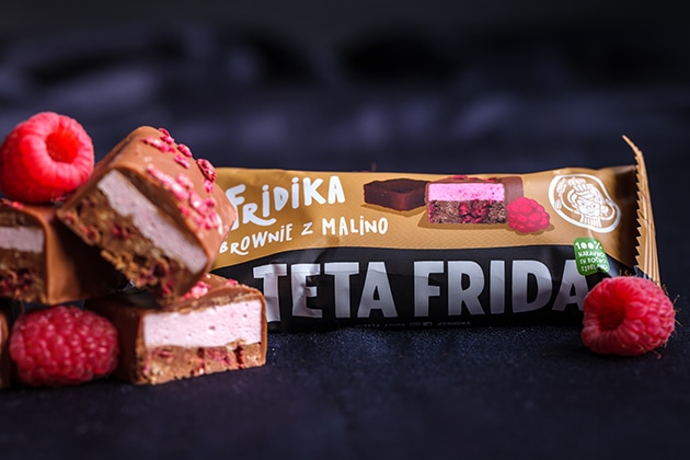 Teta Frida Fridika Brownie with Raspberry 44-49 g - Akcija v trgovini Lidl