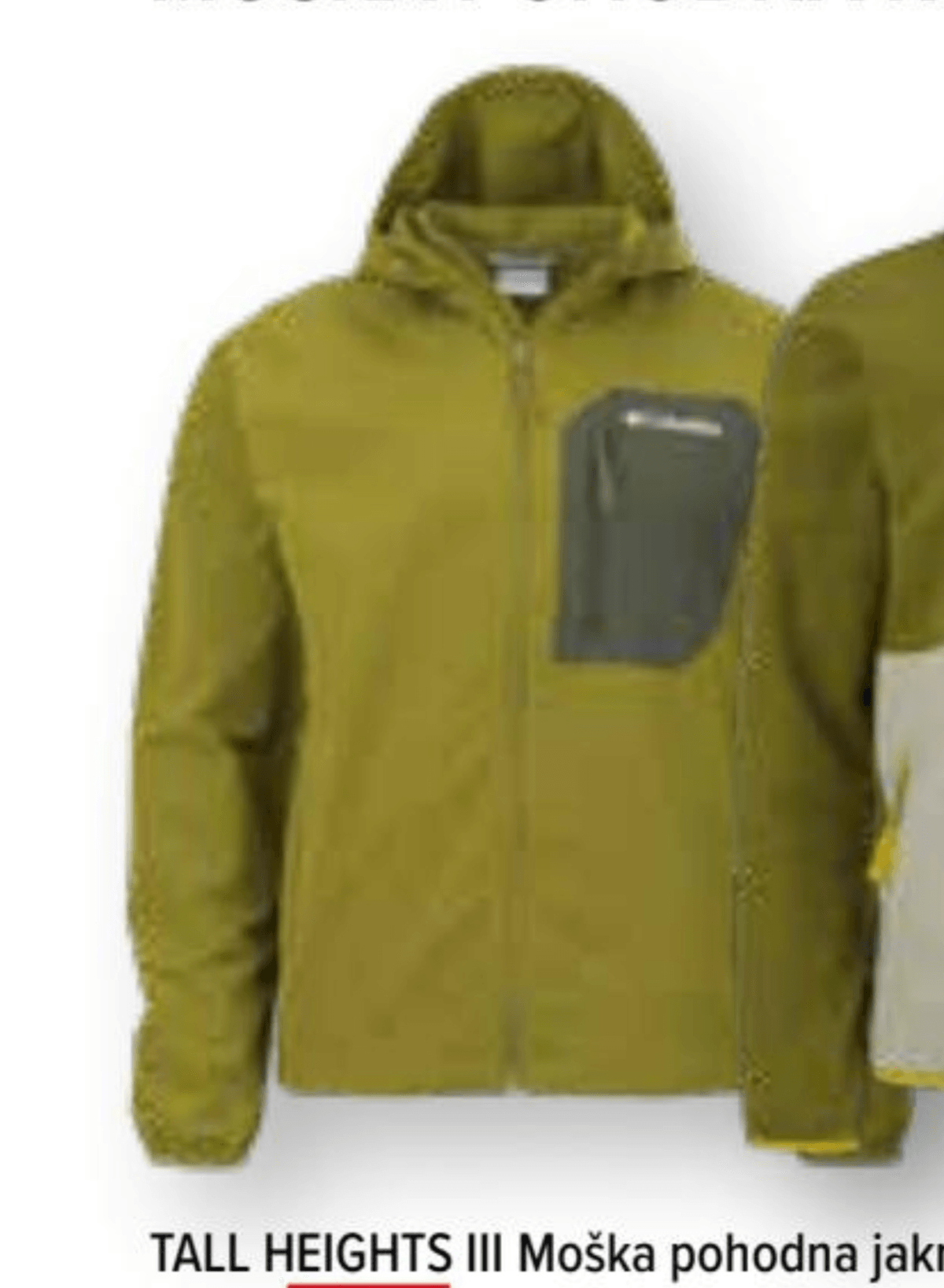 Columbia Tall Heights III Moška pohodna jakna - Akcija v trgovini Hervis