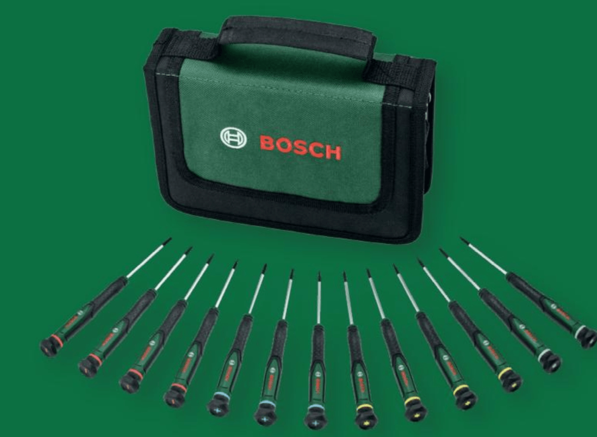 Bosch Set izvijačev 13-delni - Akcija v trgovini Merkur