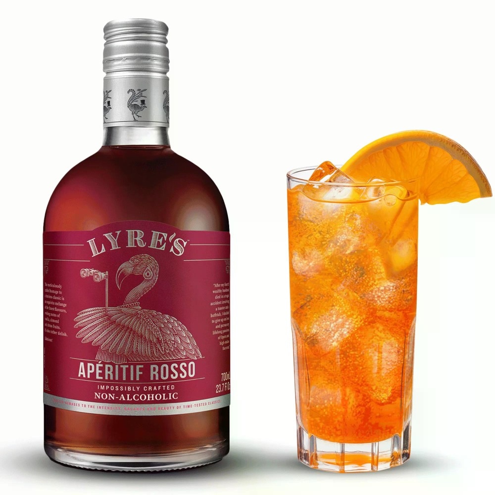 Brezalkoholni aperativ Rosso 0,7 l Lyre's Akcija v trgovini Spar