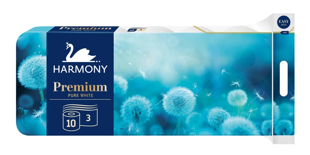 Paloma Harmony Premium toaletni papir 10/1 - Akcija v trgovini Merkur