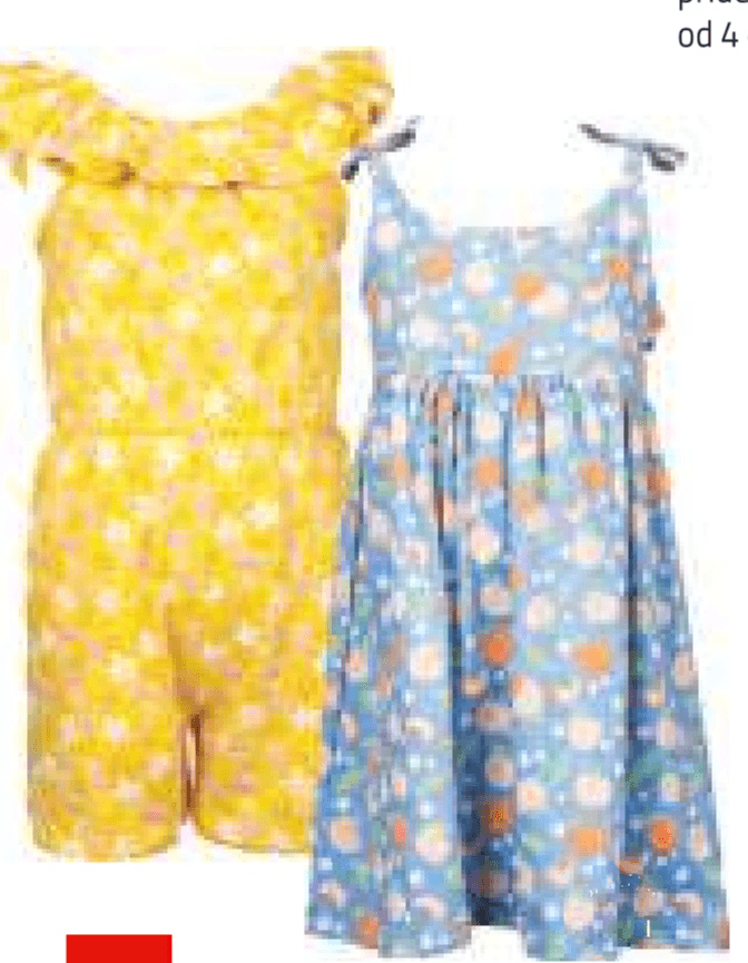 Dekliški pajac ali obleka TISSAIA - Akcija v trgovini E.Leclerc