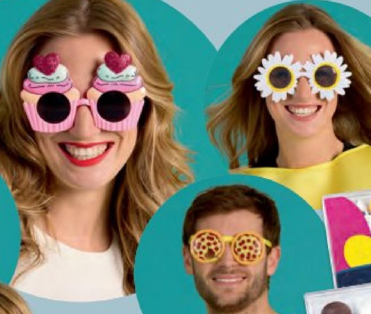 Zabavna očala - Akcija v trgovini NKD