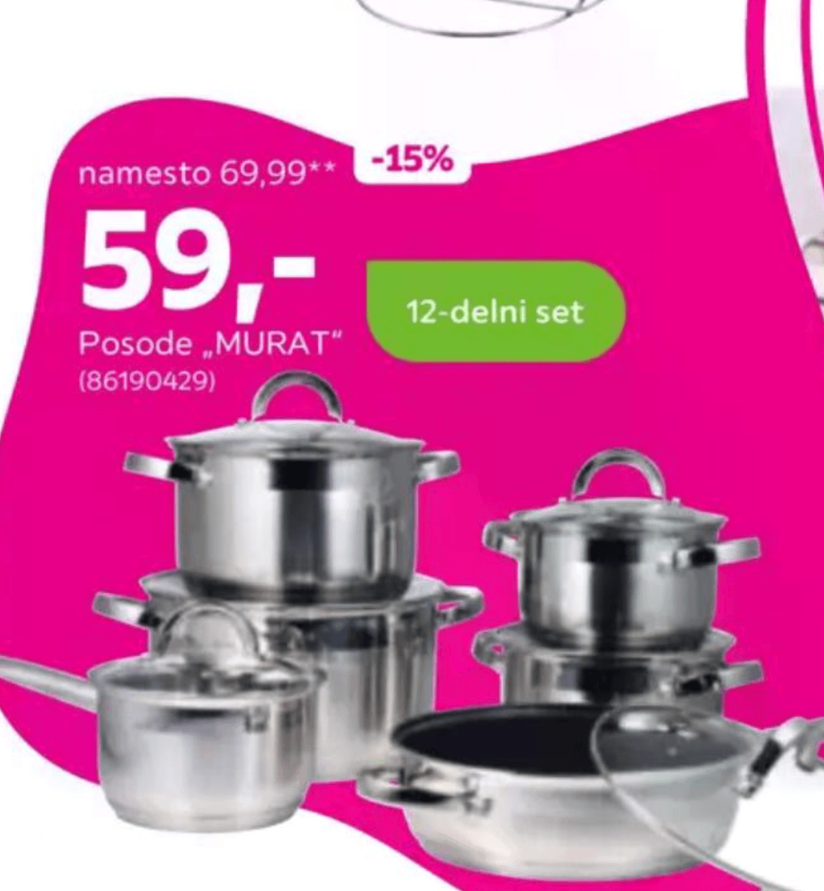 Posode AVERY - Akcija v trgovini Mömax