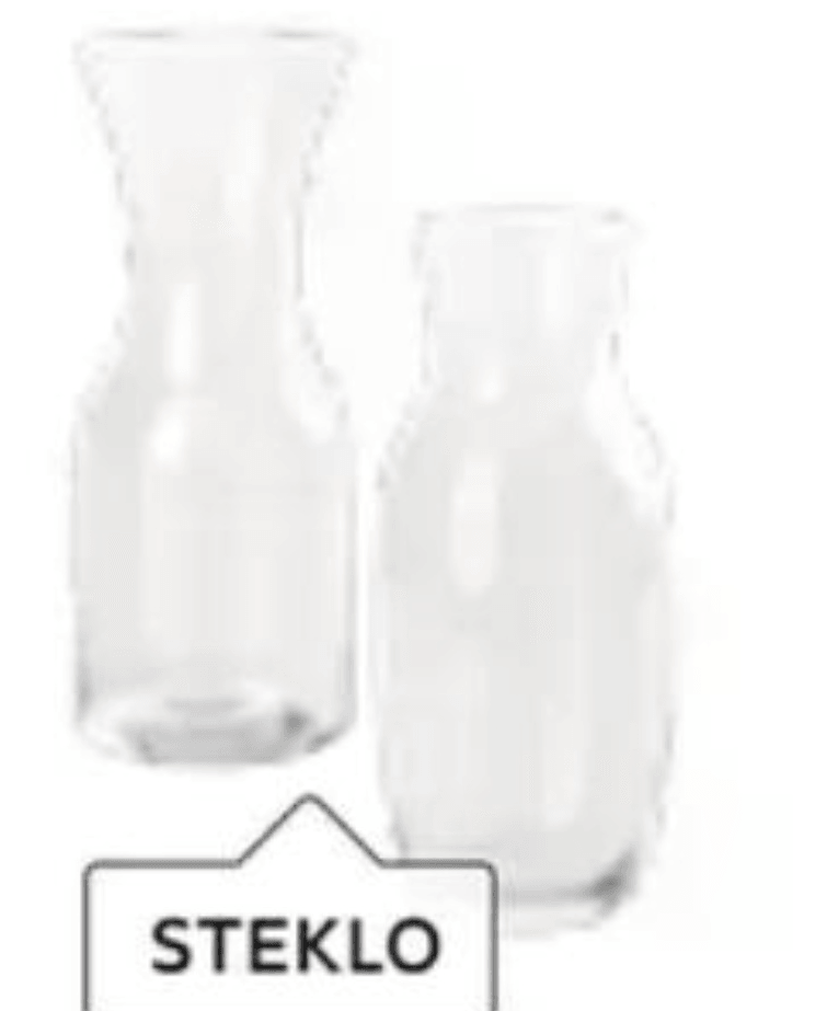 Vaza V. 25 cm ALI V. 23 cm Ambia - Akcija v trgovini Lesnina