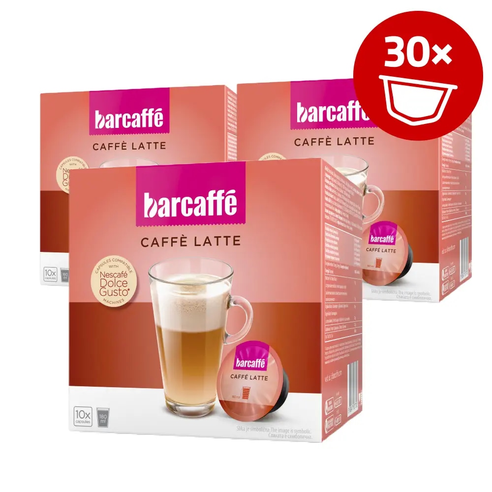 Barcaffé kapsule Espresso/Cafe Latte 30 kapsul Akcija v trgovini Lidl