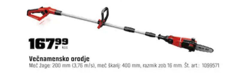 Večnamensko orodje Einhell - Akcija v trgovini Obi