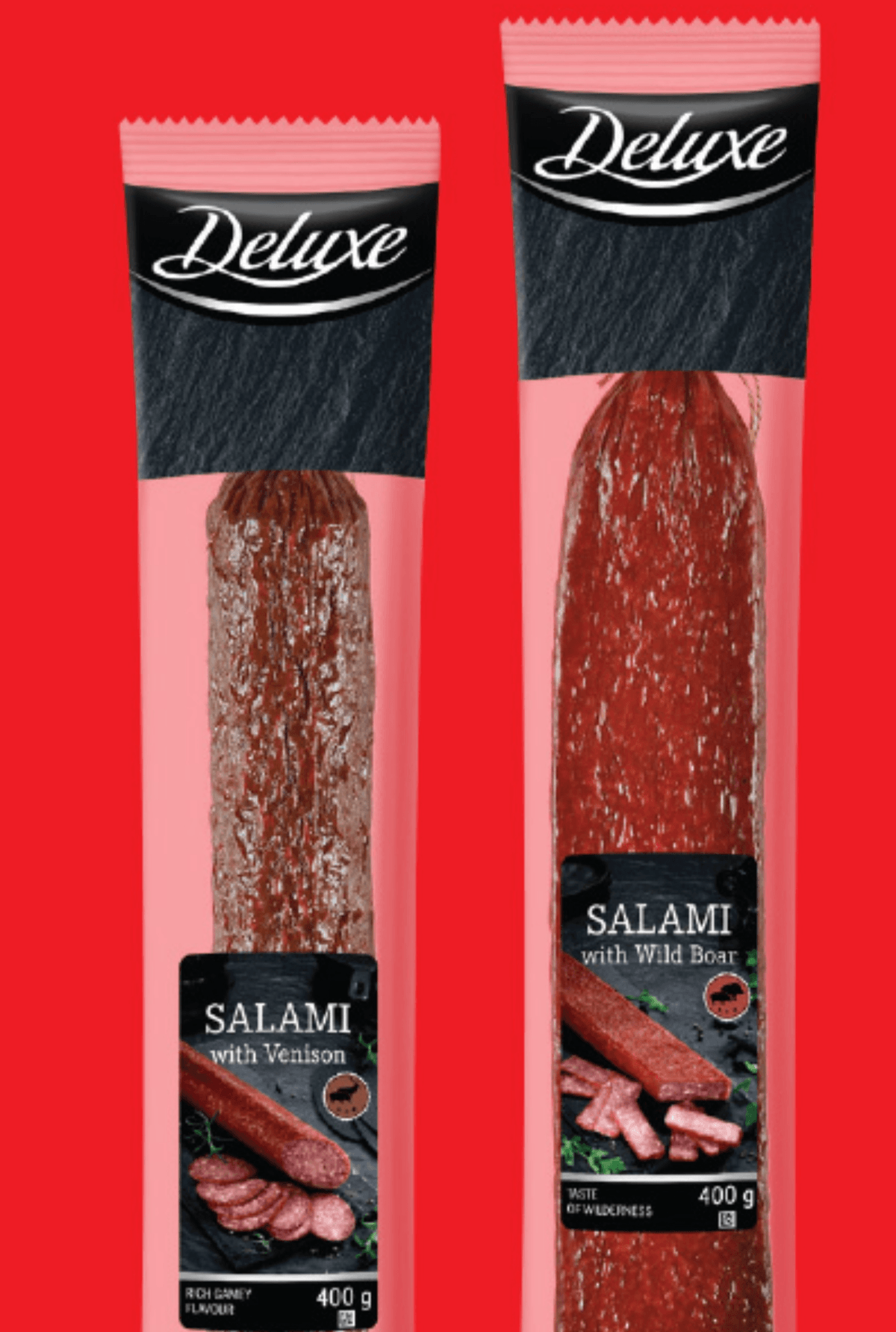 Deluxe Divjačinska salama 400 g - Akcija v trgovini Lidl