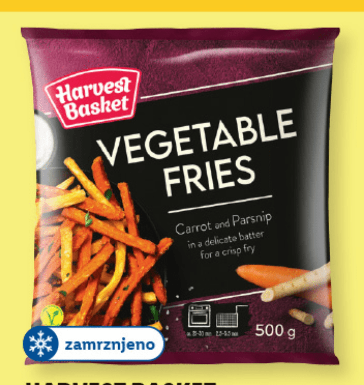 HARVEST BASKET Zelenjavni pomfri 500 g - Akcija v trgovini Lidl