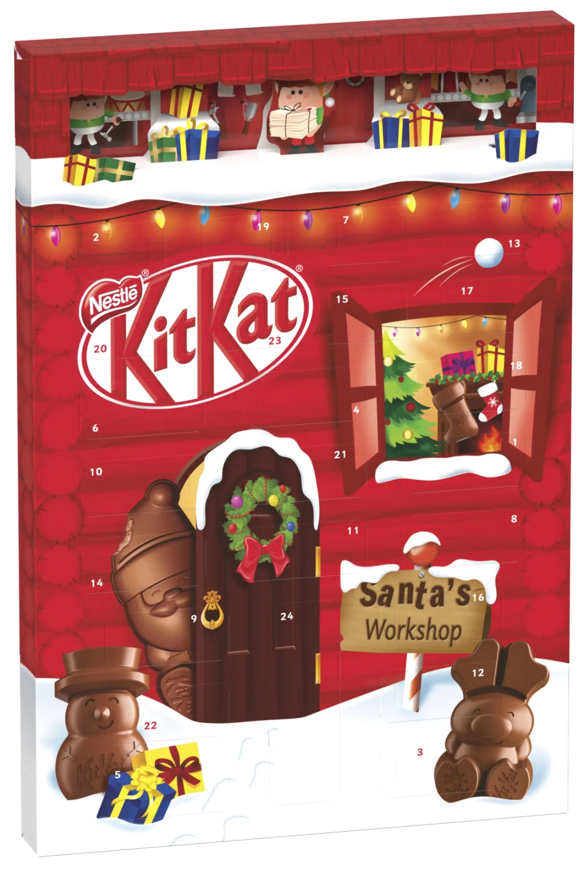 Smarties/Kit Kat Adventni koledar 193,3/208 g - Akcija v trgovini Lidl