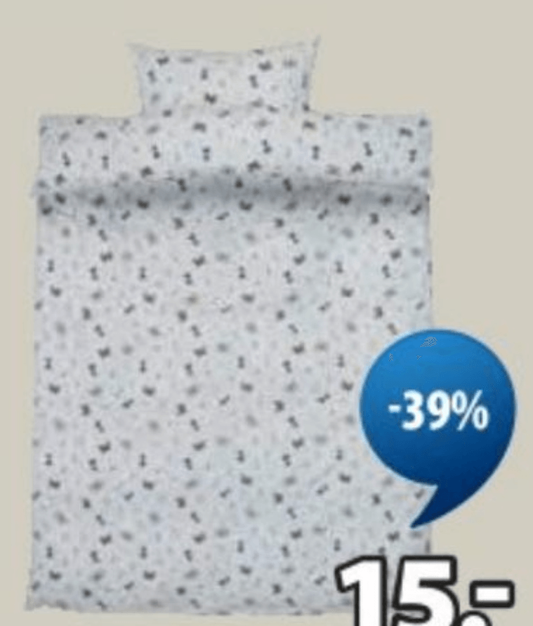 Posteljnina JULIA - Akcija v trgovini Jysk