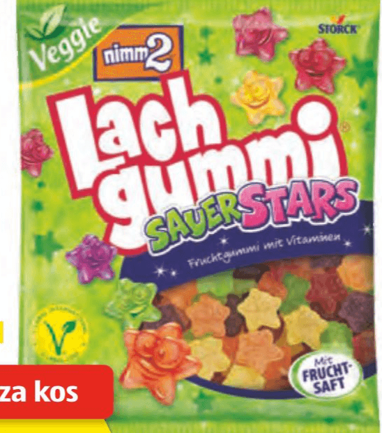 Bonboni Nimm2 250 g - Akcija v trgovini E.Leclerc