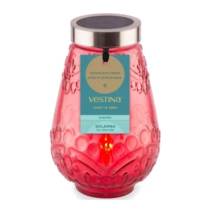 Solarna sveča Vestina Aurora 1 kos - Akcija v trgovini E.Leclerc
