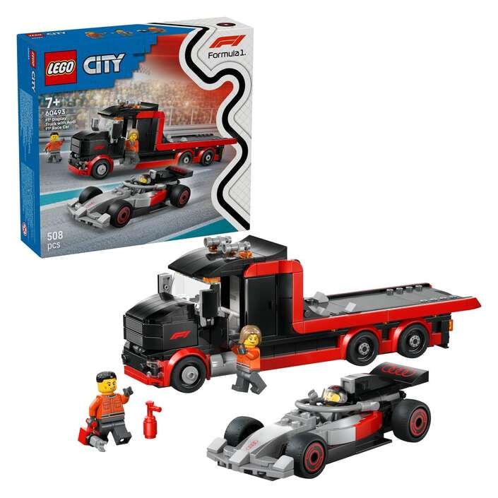 Lego City Razstavni tovornjak F1 60493 - Akcija v trgovini Spar