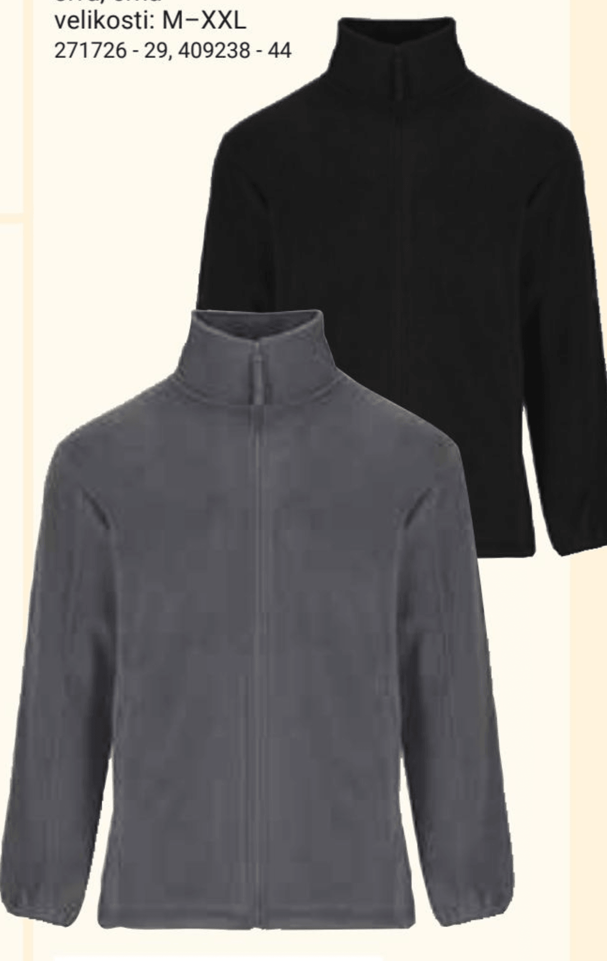 Jakna BINAS, ROLY FLIS - Akcija v trgovini Pevex