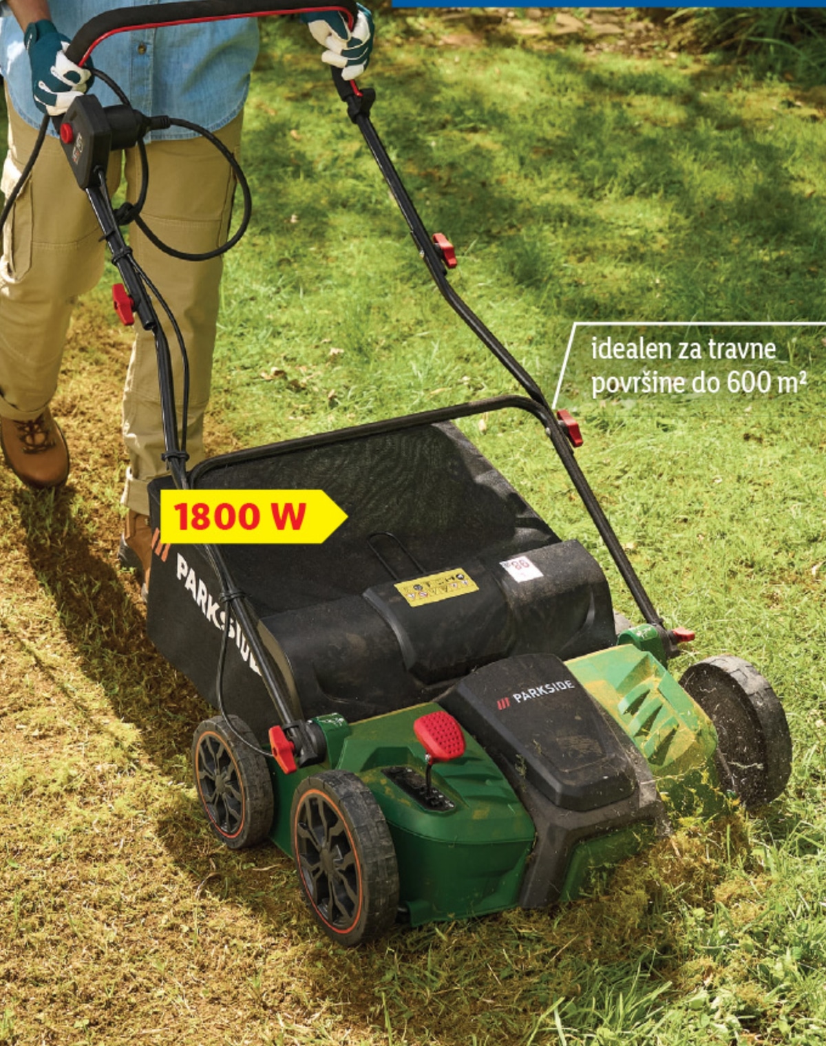 PARKSIDE Rahljalnik/prezračevalnik trate - Akcija v trgovini Lidl